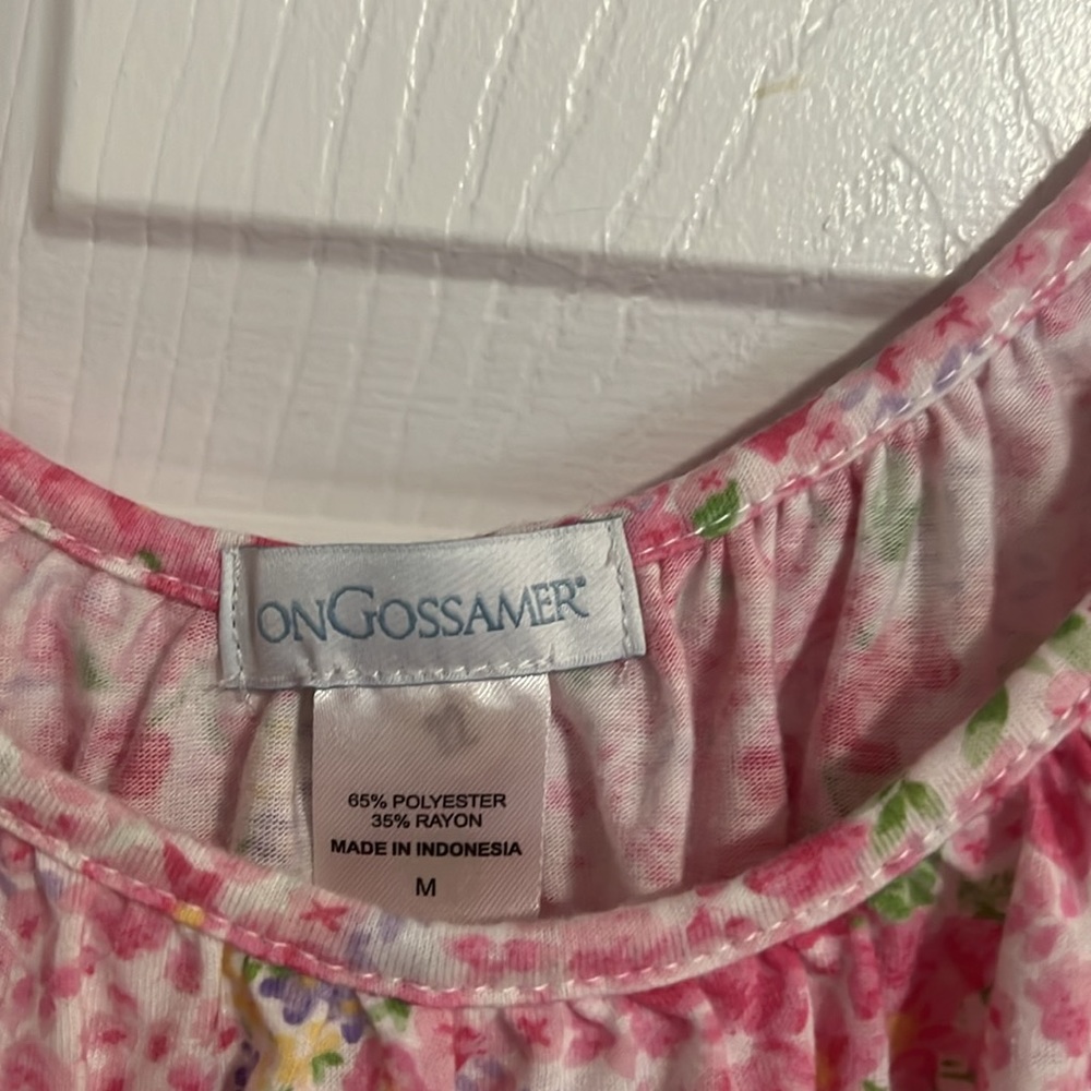 On Gossamer Pink Floral Pajama Set - Picture 2 of 5